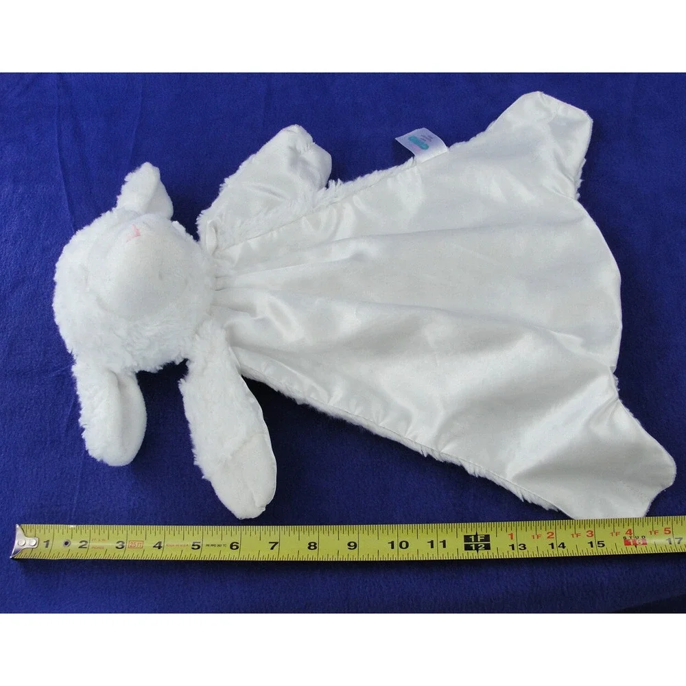 Baby Gund Huggybuddy Winky Lamb Lovey Security Blanket 58928 White 16 Inch
